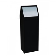 Storico gettacarte acciaio inox con coperchio basculante